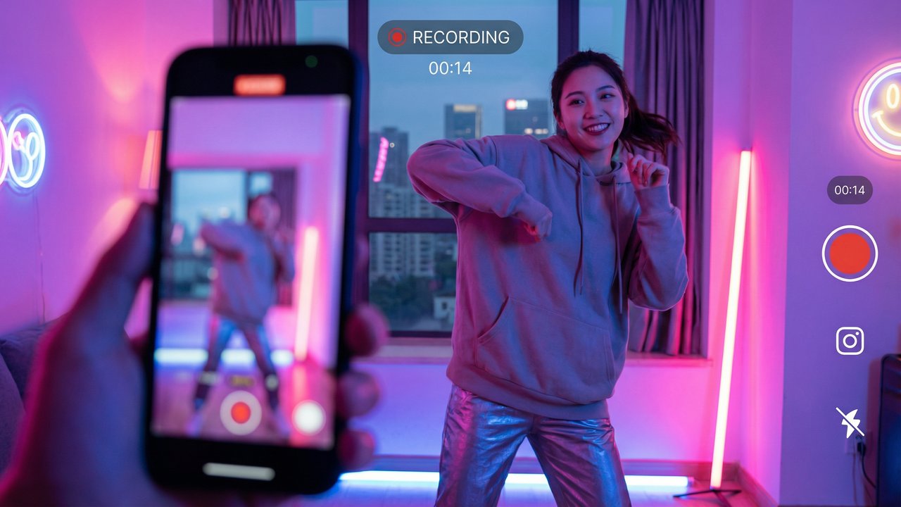 骚货自述TikTok风格短视频 - 生活视频分享创作视频教程